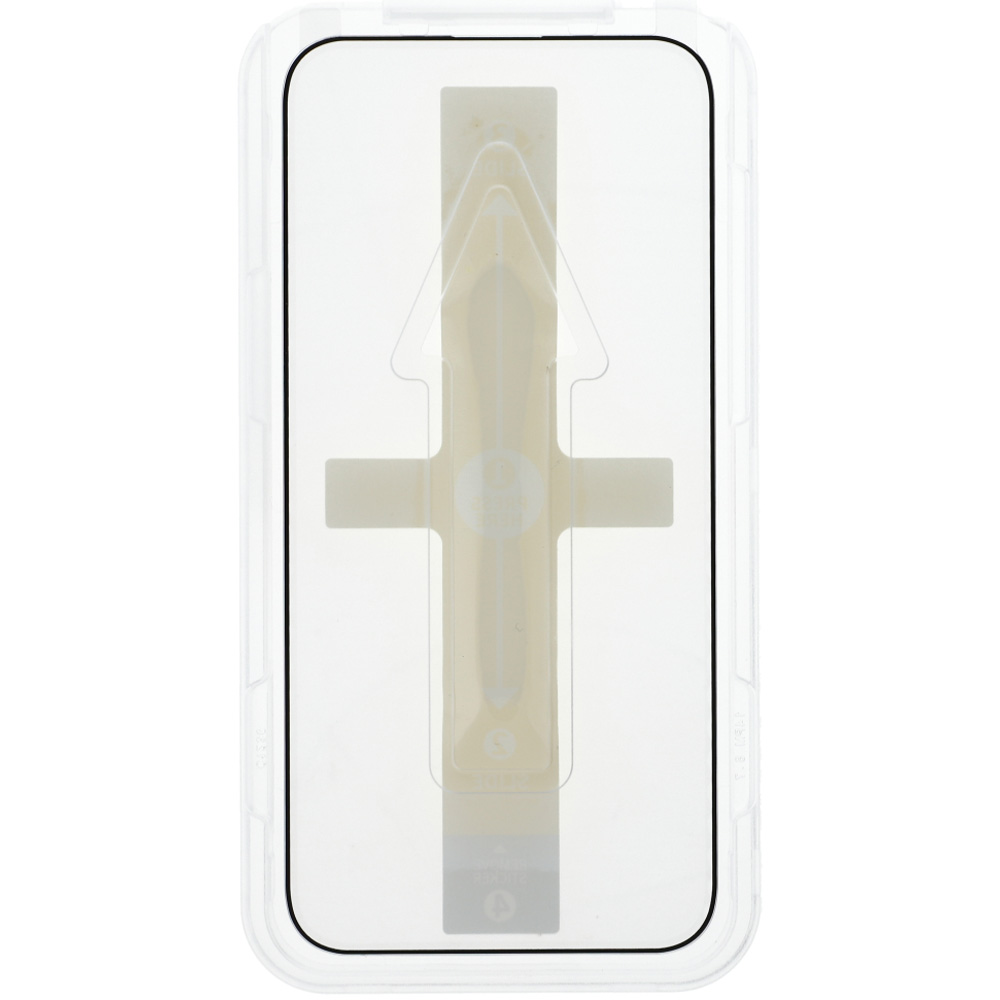 Szkło hartowane MyScreen Diamond Glass Ultra do iPhone 14 Pro Max, czarna ramka